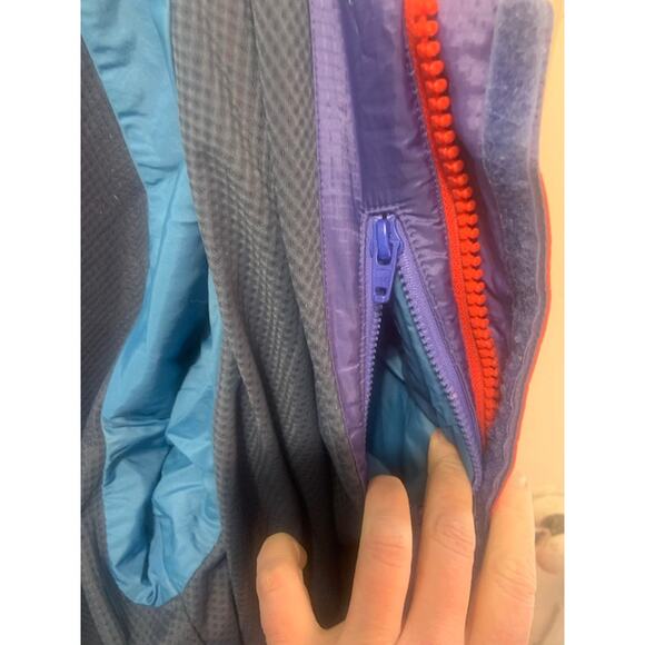 Patagonia VTG jacket coat mountain red mens sz L hood - Picture 15 of 16